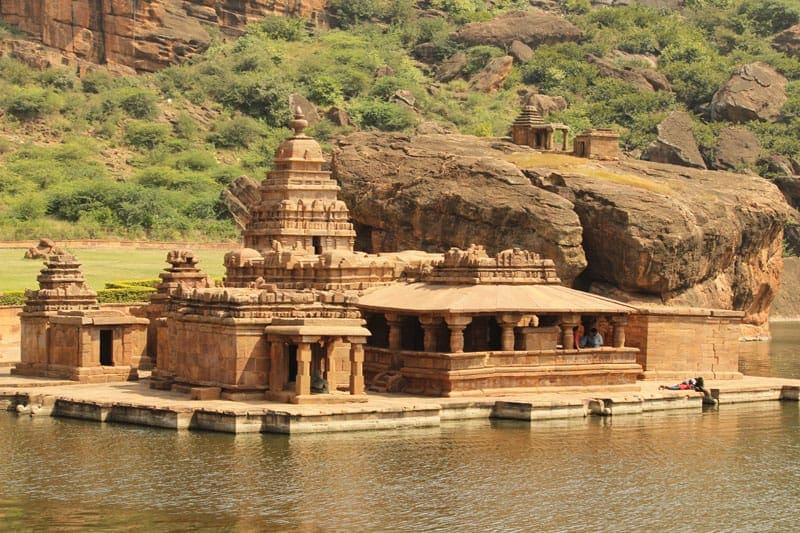 Badami temple route
